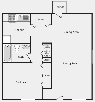 1 Bedroom Apartment New Albany
